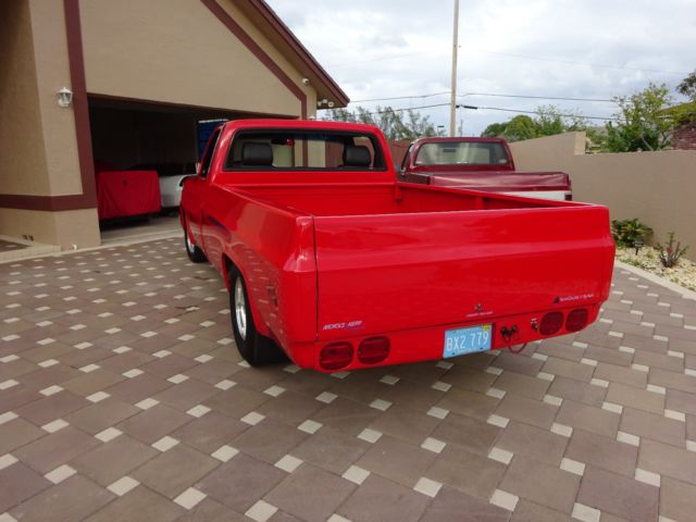 1987 Red Chevrolet C-10 Pickup