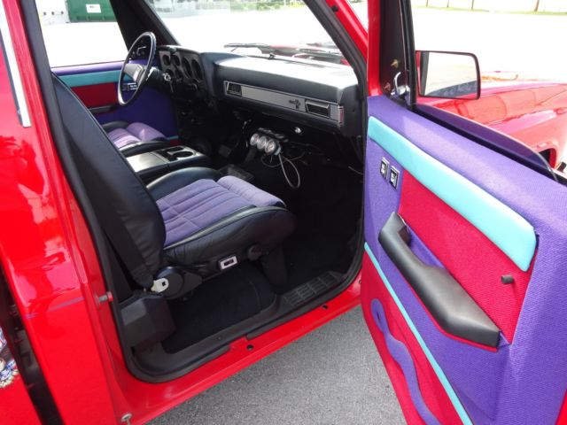 1987 Red Chevrolet C-10 Pickup