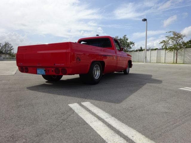 1987 Red Chevrolet C-10 Pickup