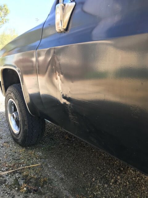 1987 Black Chevrolet C/K Pickup 1500 Regular cab