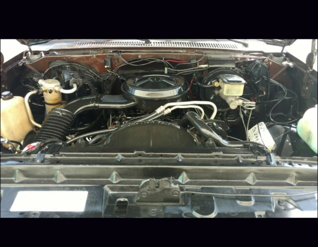 1987 BROWN BEIGE Chevrolet C-10 Crew Cab Pickup