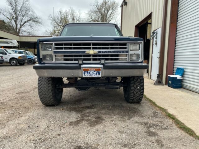 1987 Blue Chevrolet C/K Pickup 2500 Off-Road