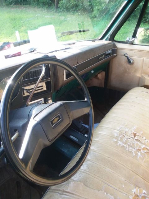 1987 Green Chevrolet C/K Pickup 1500 Standard Cab Pickup