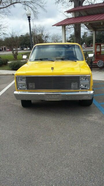 1987 Yellow Chevrolet C-10 Standard Cab Pickup