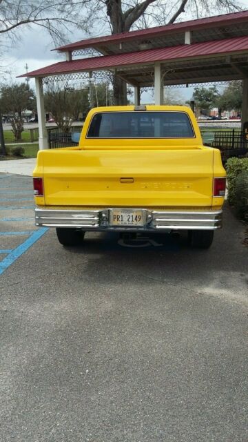 1987 Yellow Chevrolet C-10 Standard Cab Pickup