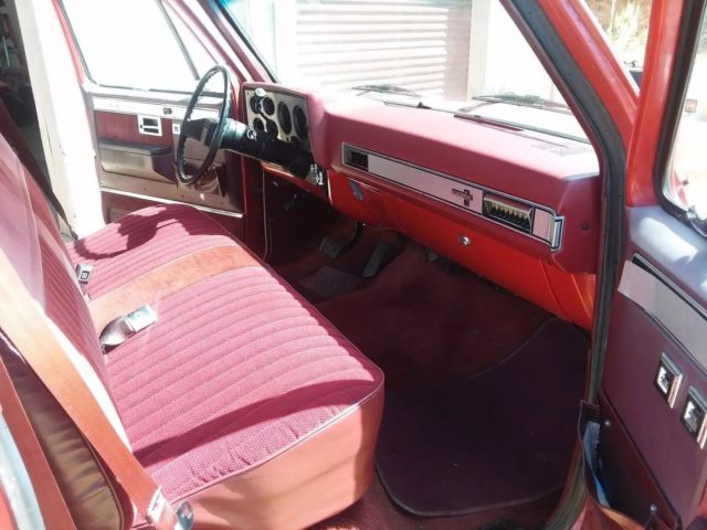 1987 Red Chevrolet C-10 Pickup