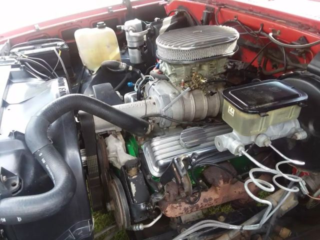 1987 Red Chevrolet C-10 Pickup