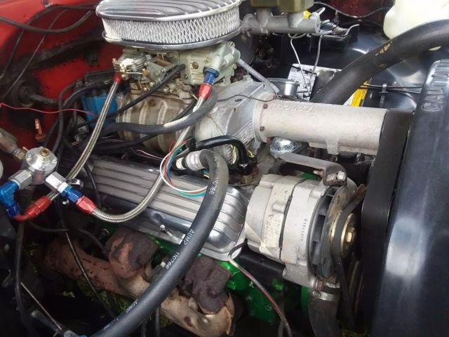 1987 Red Chevrolet C-10 Pickup