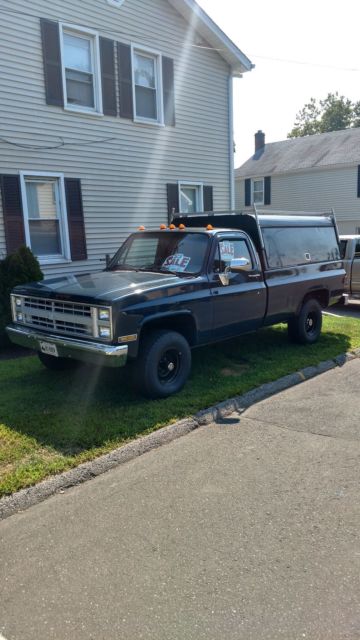 1987 Blue Chevrolet C/K Pickup 1500 Standard Cab Pickup