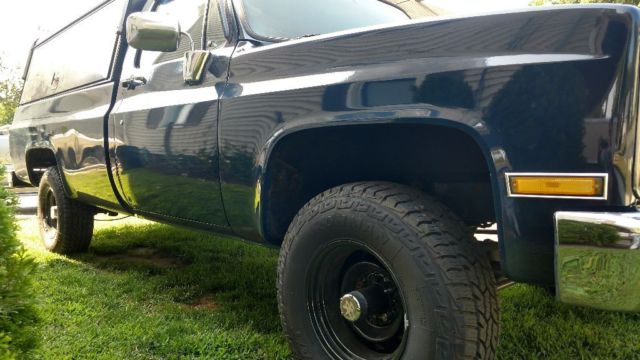 1987 Blue Chevrolet C/K Pickup 1500 Standard Cab Pickup