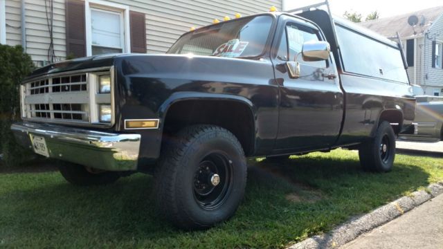 1987 Blue Chevrolet C/K Pickup 1500 Standard Cab Pickup