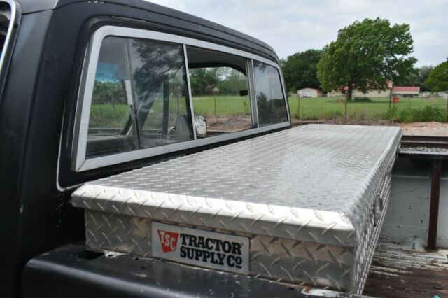 1987 Black Chevrolet Silverado 2500 Standard Cab Pickup