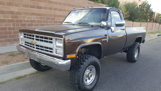 1987 Brown Chevrolet C/K Pickup 3500 Standard Cab Pickup