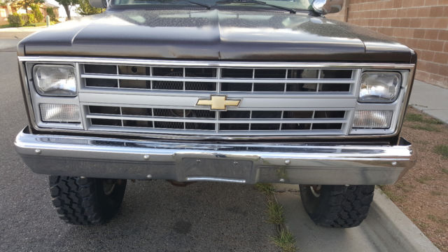 1987 Brown Chevrolet C/K Pickup 3500 Standard Cab Pickup