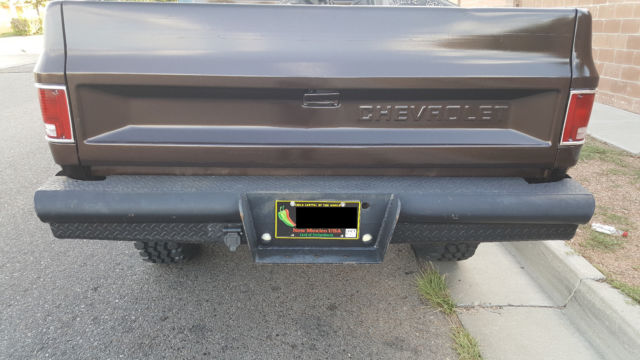 1987 Brown Chevrolet C/K Pickup 3500 Standard Cab Pickup