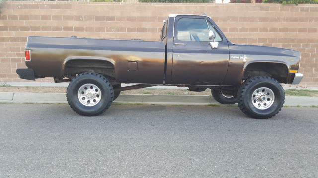 1987 Brown Chevrolet C/K Pickup 3500 Standard Cab Pickup