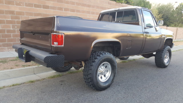 1987 Brown Chevrolet C/K Pickup 3500 Standard Cab Pickup