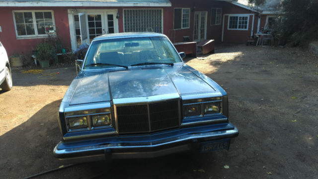 1987 Blue Chrysler Other Sedan
