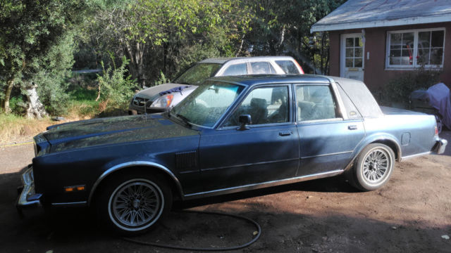 1987 Blue Chrysler Other Sedan