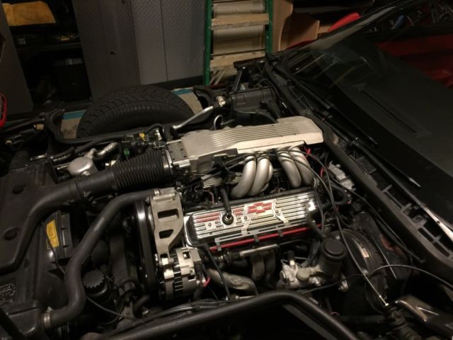 1987 Red Chevrolet Corvette Convertible