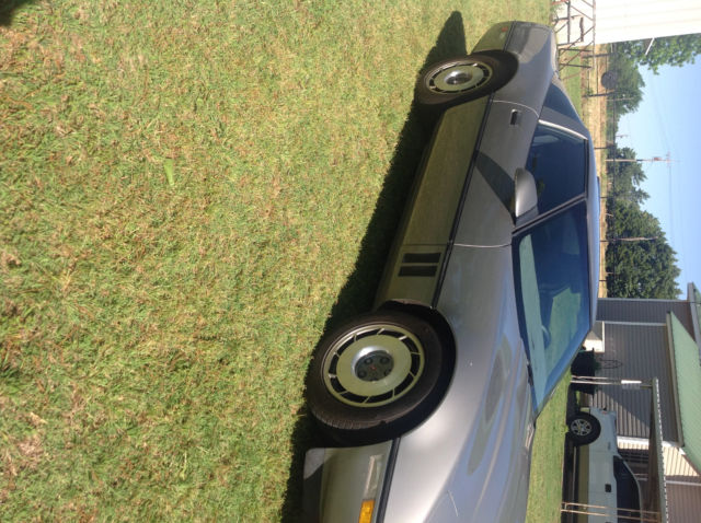 1987 Silver Chevrolet Corvette Convertible