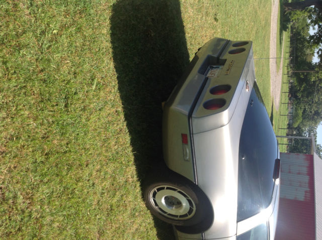 1987 Silver Chevrolet Corvette Convertible
