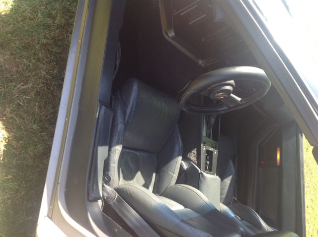 1987 Silver Chevrolet Corvette Convertible