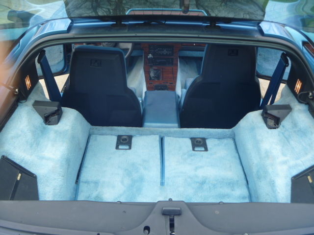 1987 Medium Blue Metallic (2OU) Chevrolet Corvette Coupe