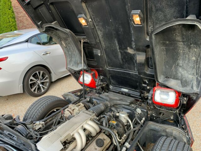 1987 Red Chevrolet Corvette