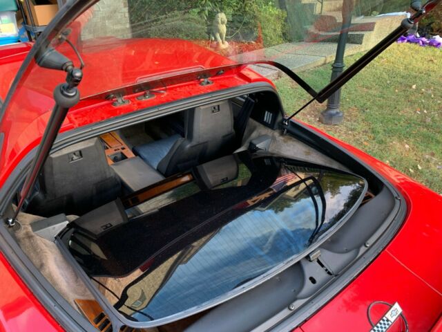 1987 Red Chevrolet Corvette