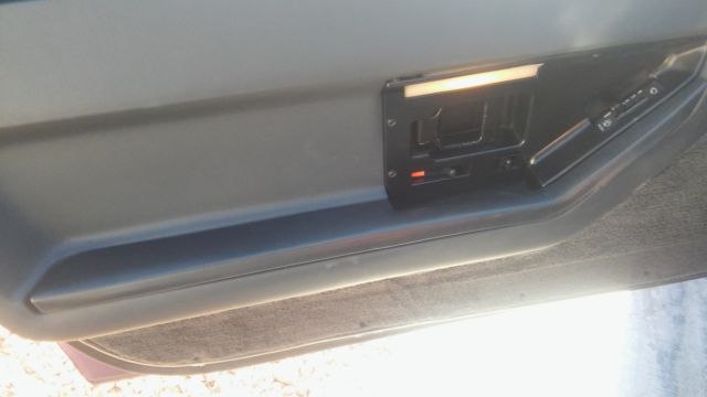 1987 Burgundy Chevrolet Corvette Coupe