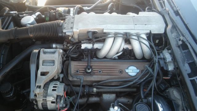 1987 Burgundy Chevrolet Corvette Coupe