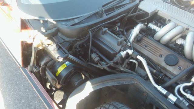 1987 Burgundy Chevrolet Corvette Coupe