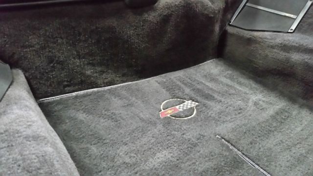 1987 Black Chevrolet Corvette Coupe