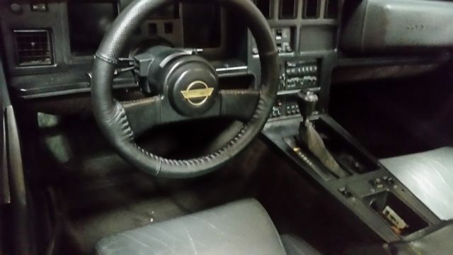 1987 Black Chevrolet Corvette Coupe