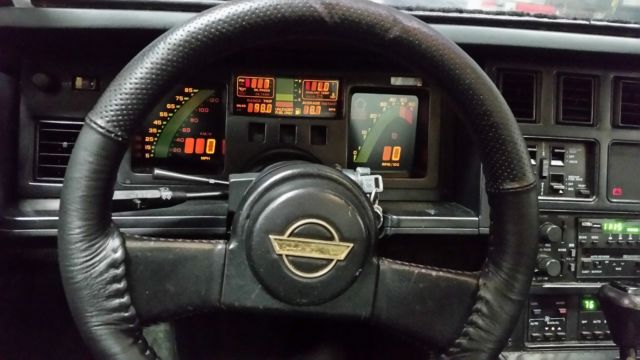 1987 Black Chevrolet Corvette Coupe
