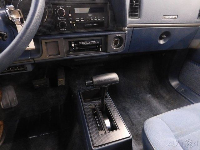 1987 Blue Chevrolet Cavalier Sedan