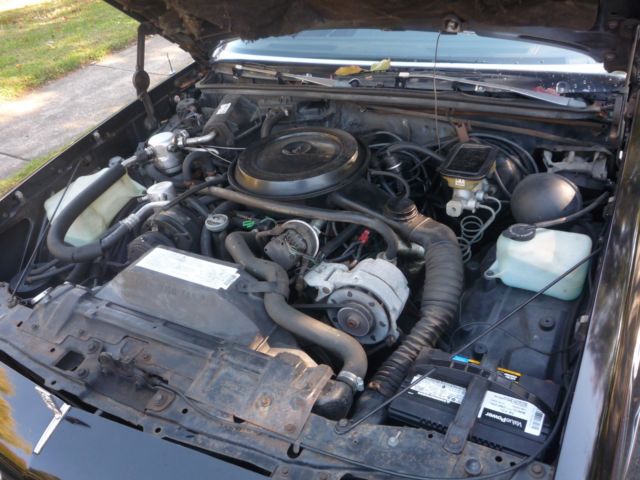 1987 Black Oldsmobile Cutlass Coupe