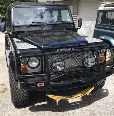 1980 Black Land Rover Defender Wagon