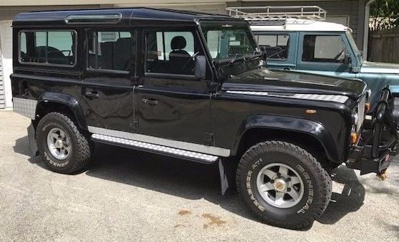 1980 Black Land Rover Defender Wagon