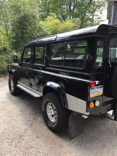 1980 Black Land Rover Defender Wagon