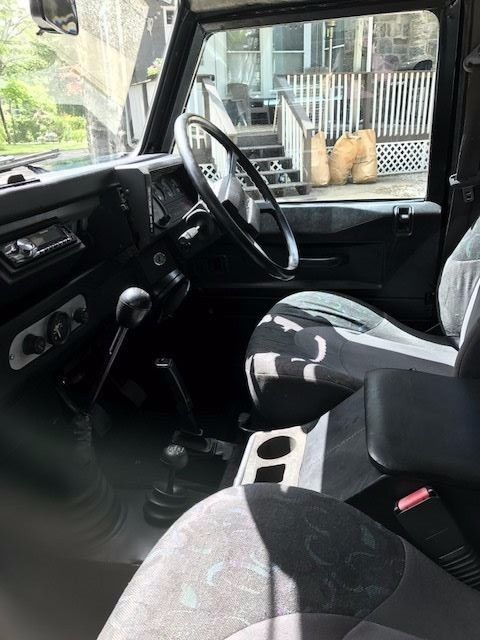 1980 Black Land Rover Defender Wagon