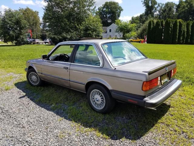 1987 Tan BMW 3-Series Coupe