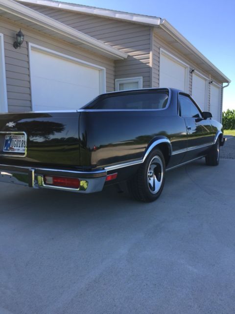 1987 Black Chevrolet El Camino