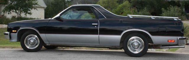 1987 Black Chevrolet El Camino El Camino