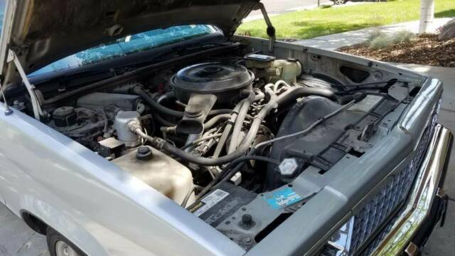 1987 Silver Chevrolet El Camino