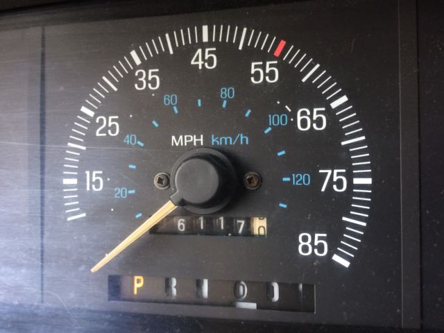 1987 White Ford F-150 Standard Cab Pickup