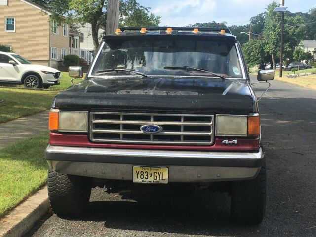 1987 Burgundy Ford F-250 Cab & Chassis