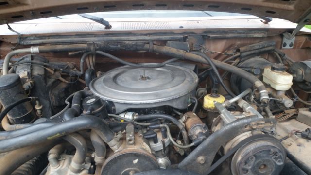 1987 Brown Ford F-250 Extended Cab Pickup