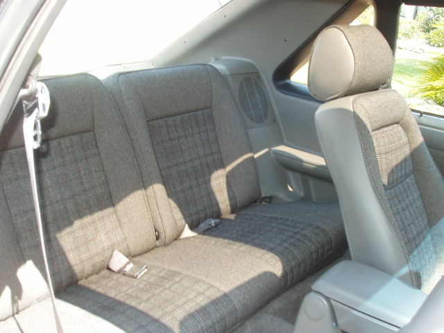 1987 BLACK ON BLACK   PERFECT Ford Mustang HATCHBACK WITH FACTORY INSTALLED T TOPS